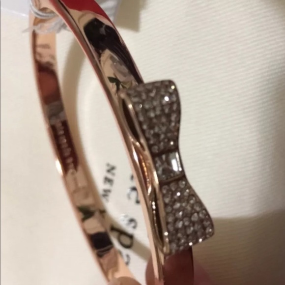 kate spade Jewelry - Kate Spade Ready Set Bow Bangle Bracelet